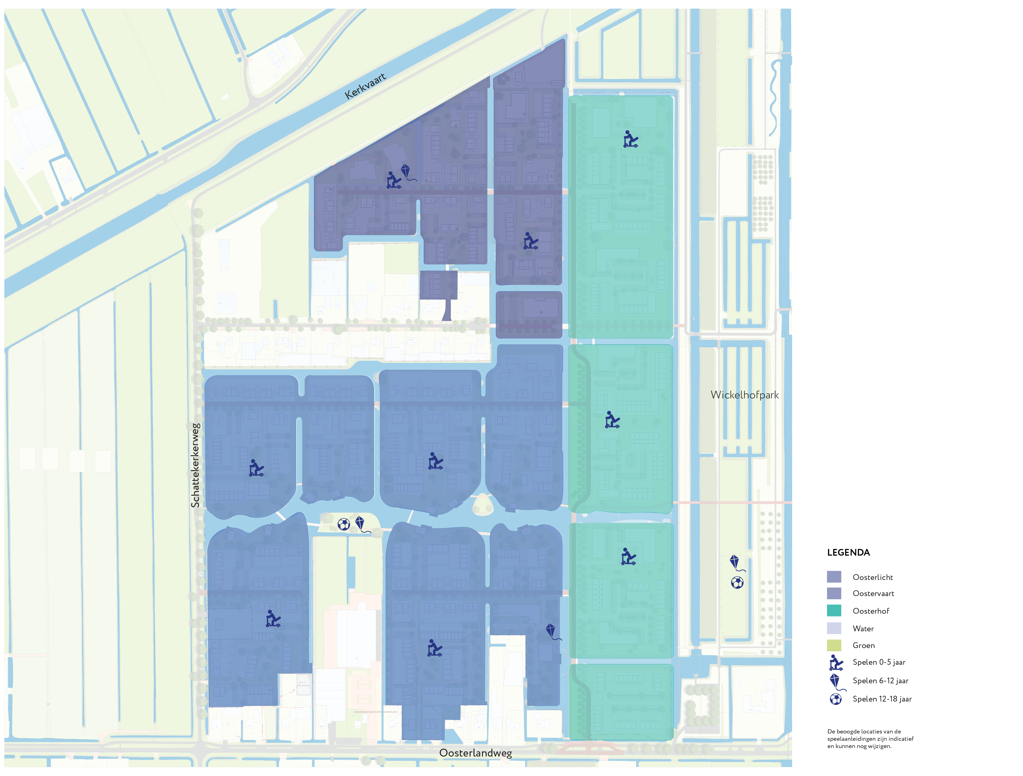 Drie buurten met elk hun eigen sfeer